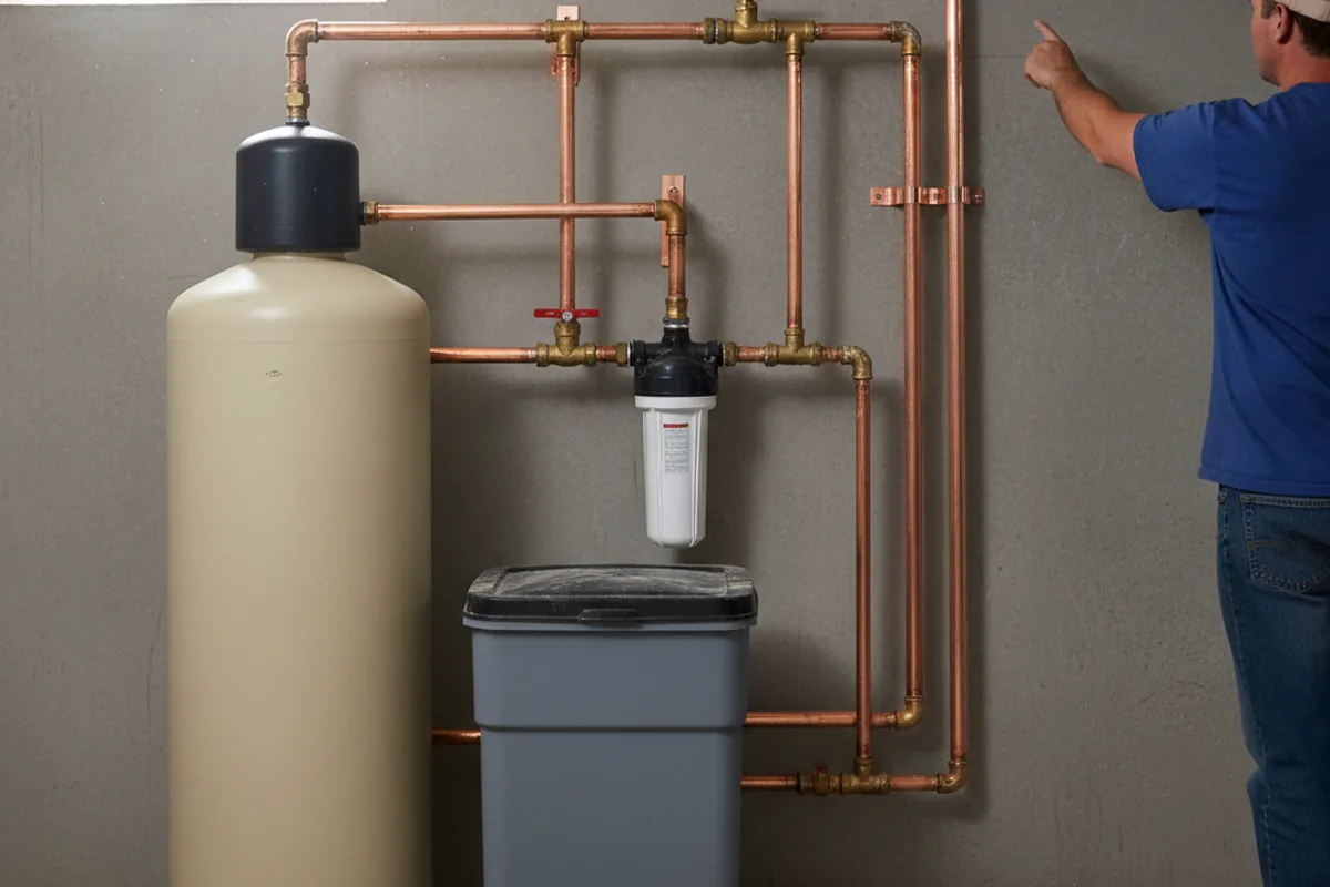 Whole-house water treatment system installed in Bailey